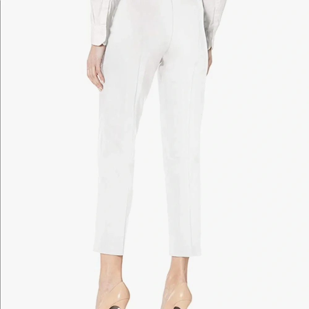 Rafaella Womens Lightweight Satin Twill Ankle pants - Picture 2 of 8